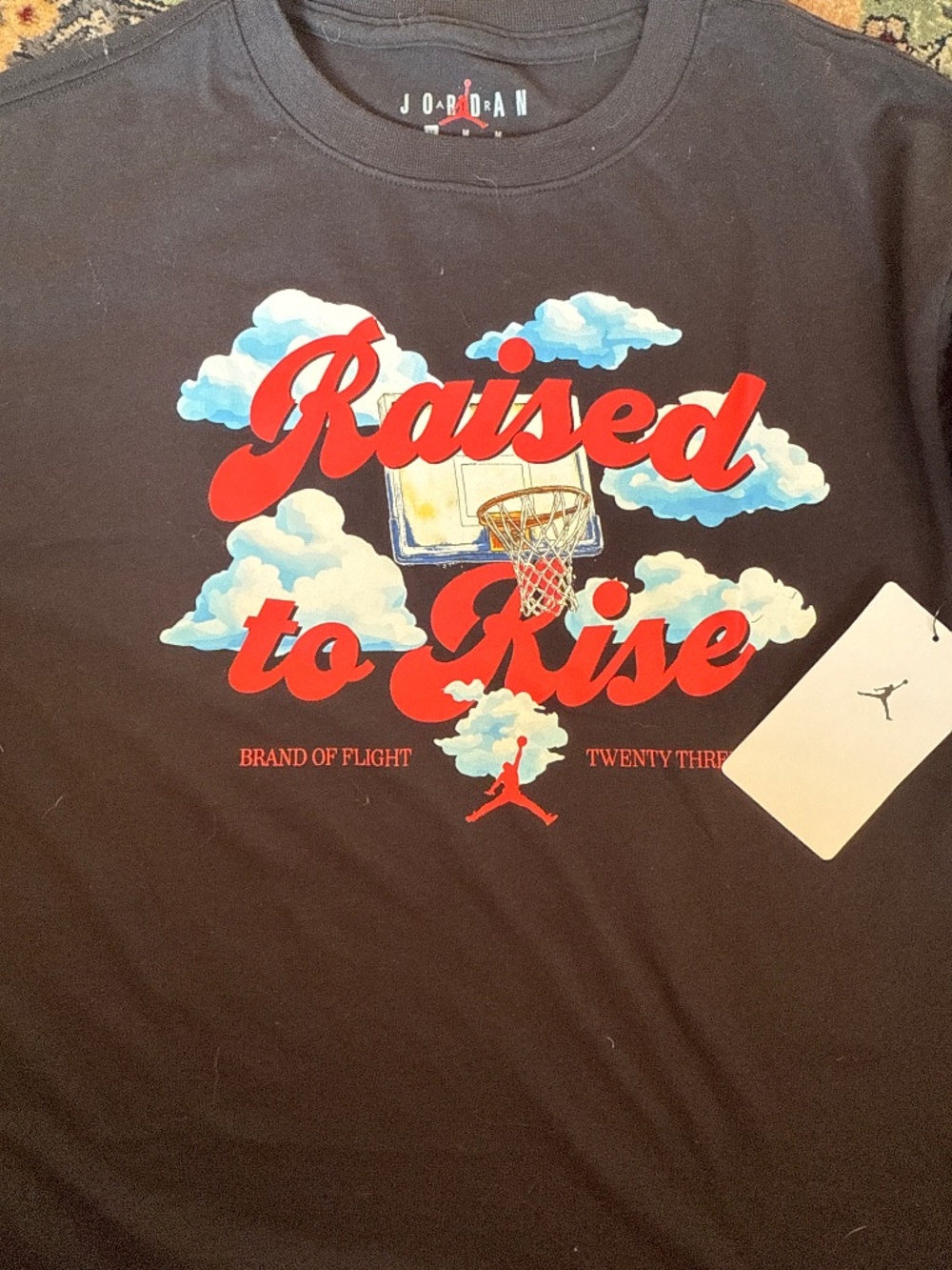 Raised to rise Jordan shirt